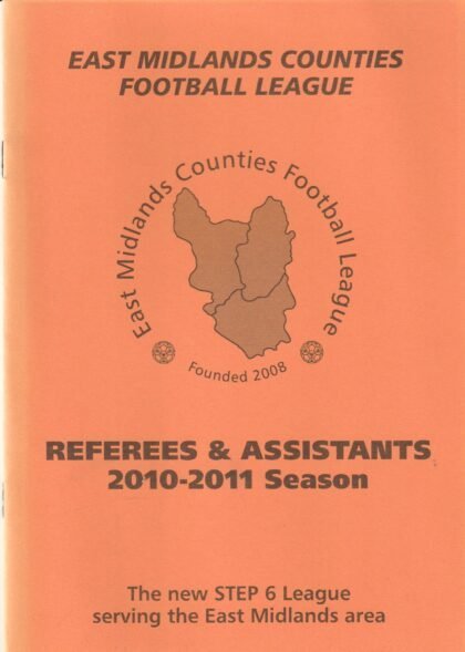 East Midlands Counties Football League Referees Handbook 2010-11