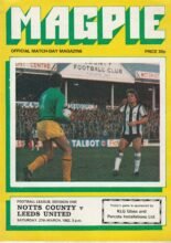 Notts County v Leeds United 27-Mar-1982