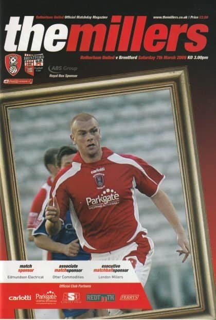 Rotherham United v Brentford 17-Mar-2009