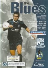 Southend United v Bristol Rovers 20-Dec-2003