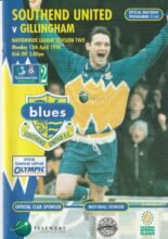 Southend United v Gillingham 13-Apr-1998