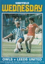 Sheffield Wednesday v Leeds United 11-Sep-1982
