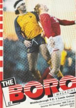 Middlesbrough v Leeds United 09-Dec-1989