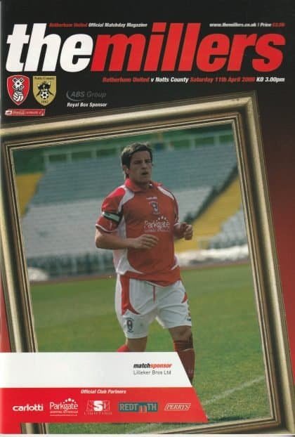 Rotherham United v Notts County 11-Apr-2009