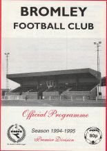 Bromley v Slough Town 19-Apr-1995