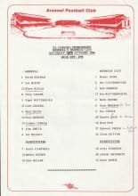 Arsenal v Norwich City 30-Oct-1993