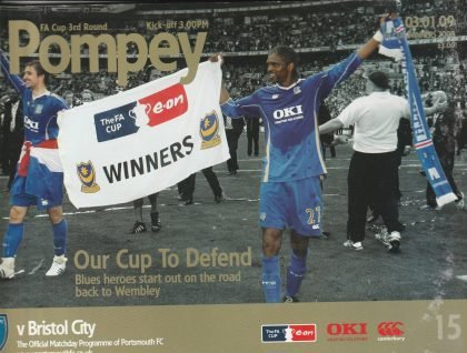 Portsmouth v Bristol City 03-Jan-2009