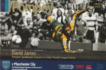 Portsmouth v Manchester City 14-Feb-2009