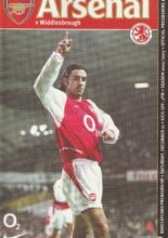 Arsenal v Middlesbrough 21-Dec-2002