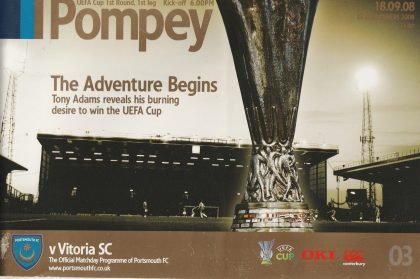 Portsmouth v Vitoria SC Guimaraes 18-Sep-2008
