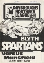 Blyth Spartans v Mansfield Town 24-Nov-1979