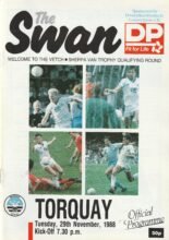 Swansea City v Torquay United 29-Nov-1988