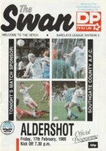 Swansea City v Aldershot 17-Feb-1989