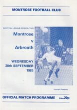 Montrose v Arbroath 28-Sep-1983