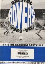 Bristol Rovers v Barnsley 16-Aug-1969