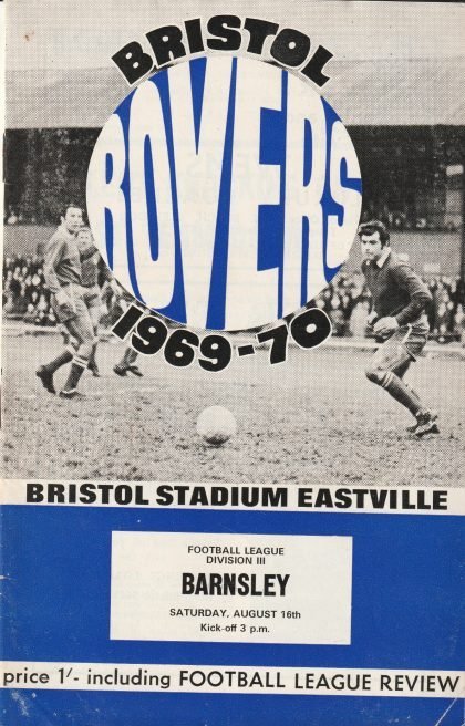 Bristol Rovers v Barnsley 16-Aug-1969