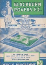 Blackburn Rovers v Birmingham City 11-Sep-1961