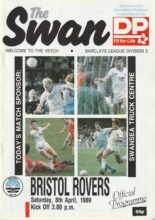 Swansea City v Bristol Rovers 08-Apr-1989