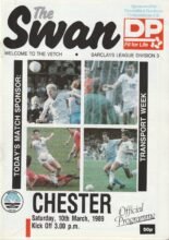 Swansea City v Chester City 10-Mar-1989