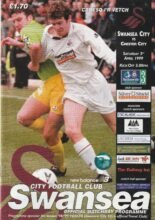 Swansea City v Chester City 03-Apr-1999