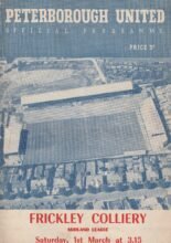 Peterborough United v Frickley Colliery 01-Mar-1958