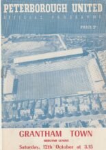 Peterborough United v Grantham Town 12-Oct-1957