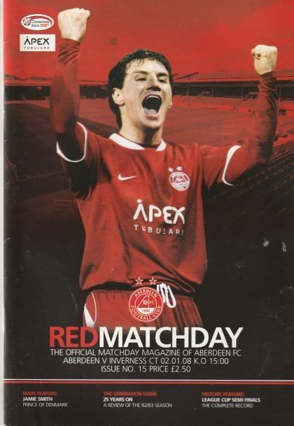 Aberdeen v Inverness Caledonian Thistle 02-Jan-2008