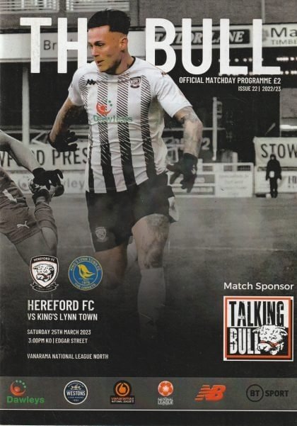 Hereford United v King's Lynn Town 25-Mar-2023