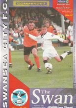 Swansea City v Mansfield Town 19-Apr-1997