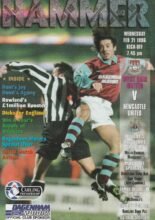 West Ham United v Newcastle United 21-Feb-1996