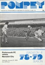 Portsmouth v Norwich City 27-Jan-1979