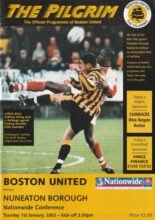 Boston United v Nuneaton Borough 01-Jan-2002