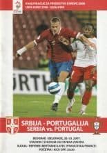 Serbia v Portugal 28-Mar-2007