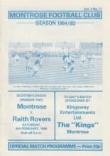 Montrose v Raith Rovers 09-Feb-1985