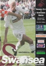 Swansea City v Scunthorpe United 31-Aug-1998