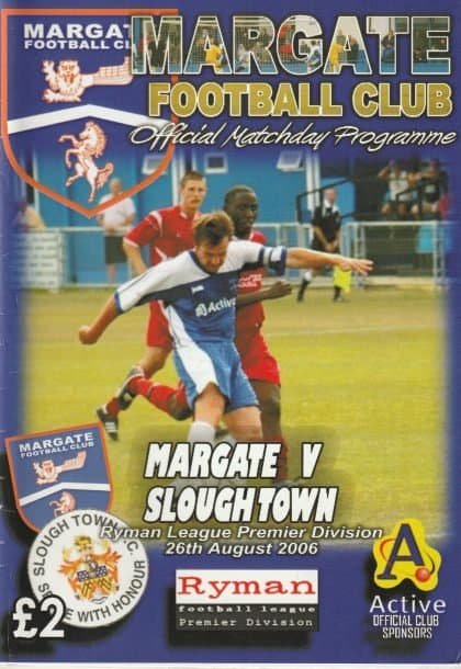 Margate v Slough Town 26-Aug-2006