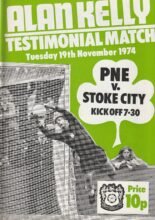 Preston North End v Stoke City 19-Nov-1974