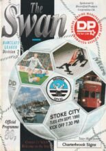 Swansea City v Stoke City 04-Sep-1990