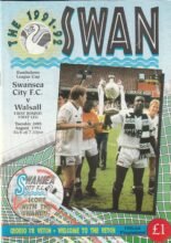 Swansea City v Walsall 20-Aug-1991
