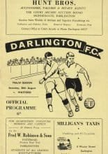 Darlington v Watford 20-Aug-1966