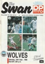 Swansea City v Wolverhampton Wanderers 24-Sep-1988