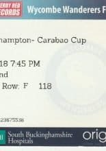 Wycombe Wanderers v Northampton Town 14-Aug-2018