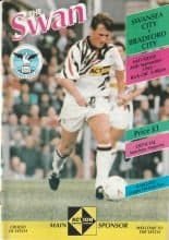 Swansea City v Bradford City 26-Sep-1992