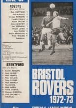 Bristol Rovers v Brentford 04-Nov-1972
