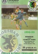 Horsham v Crawley Town 09-Mar-1999