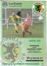 Horsham v Edgware Town 30-Mar-1999