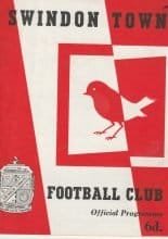 Swindon Town v Huddersfield Town 04-Apr-1964