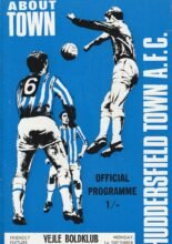 Huddersfield Town v Vejle Boldklub 01-Dec-1969
