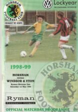 Horsham v Windsor & Eton   01-May-1999
