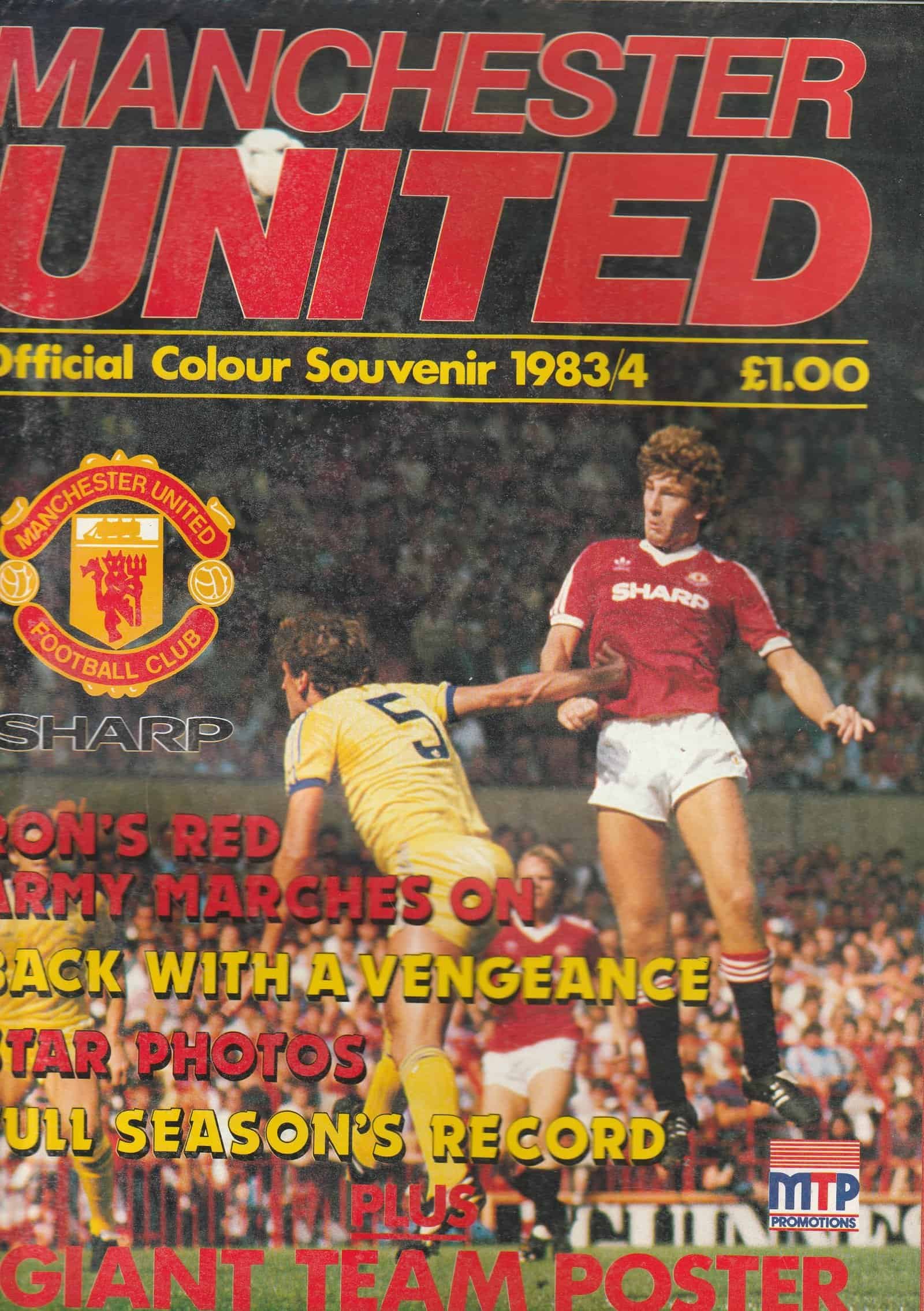 Manchester United Official Colour Souvenir 1983-84